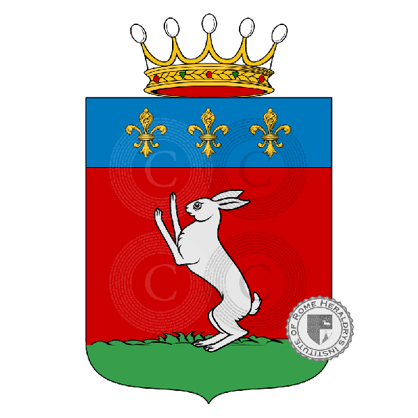 Coat of arms of family Liverzani