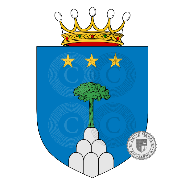 Coat of arms of family Montori