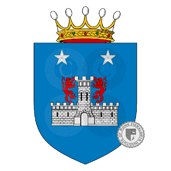 Coat of arms of family Laudisio