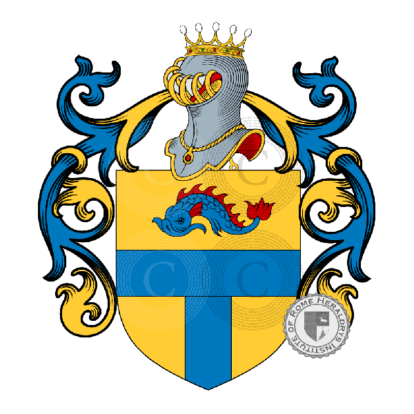 Coat of arms of family Fino