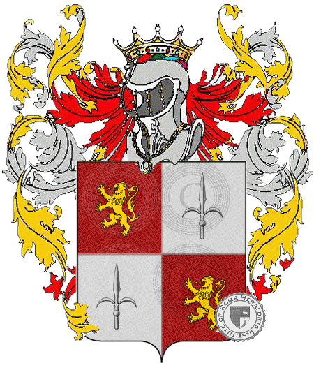 Wappen der Familie del vescovo    