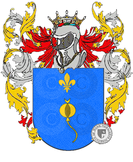 Coat of arms of family Mingrano    