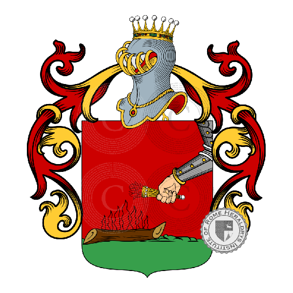 Coat of arms of family Domingo