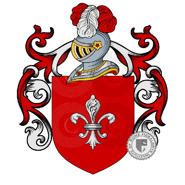 Coat of arms of family Galatà