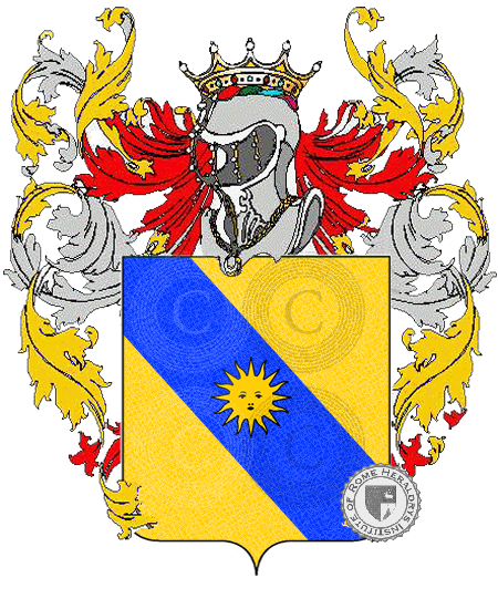 Coat of arms of family martinelli    