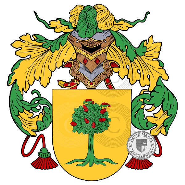 Coat of arms of family Bencomo