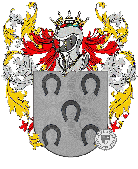 Coat of arms of family trimino    
