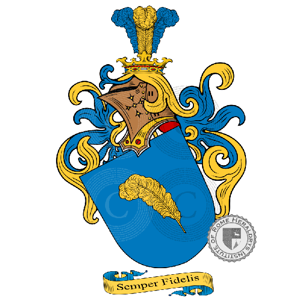 Coat of arms of family Buhlman