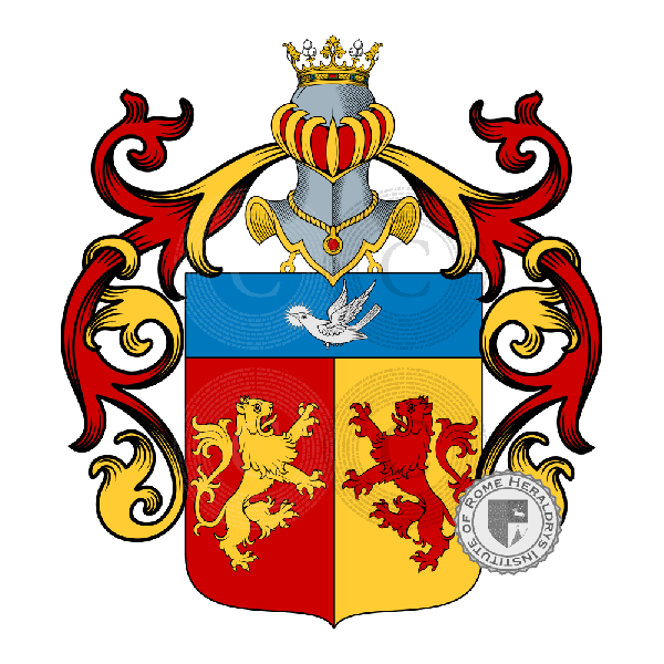 Coat of arms of family Iorio