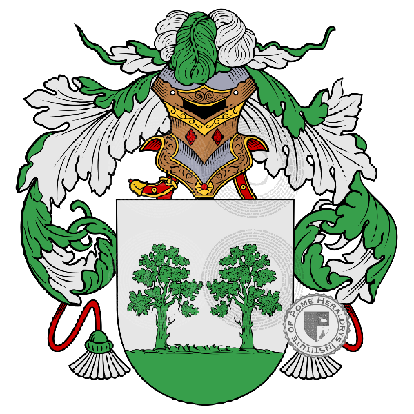Coat of arms of family Casale