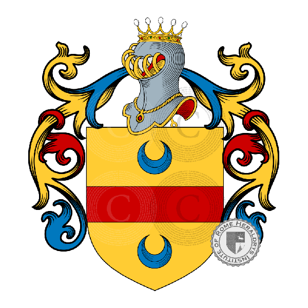 Coat of arms of family Bianchi