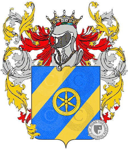 Coat of arms of family pezzini    