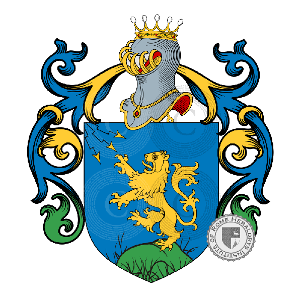 Coat of arms of family Folcherio
