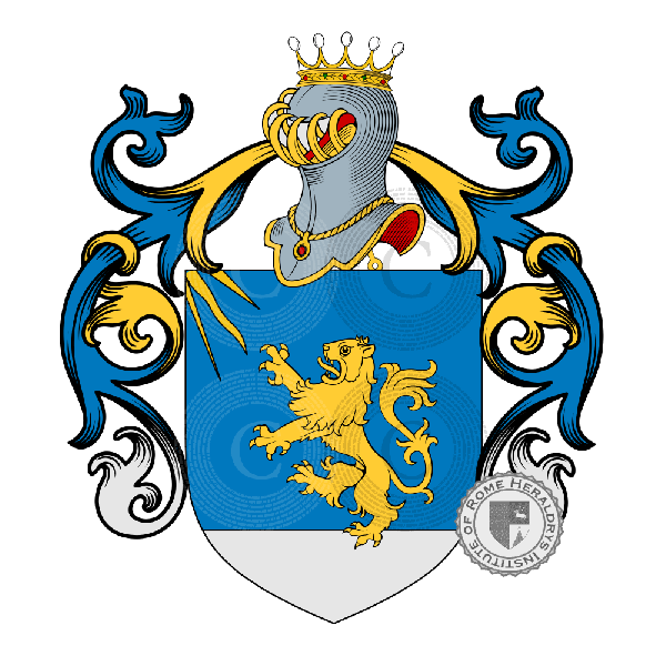 Coat of arms of family Fulcheri