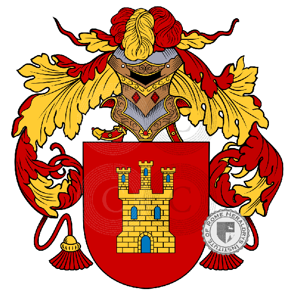 Wappen der Familie Carrillo