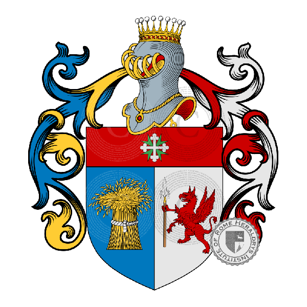 Coat of arms of family Cova