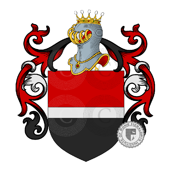 Coat of arms of family Ginetti