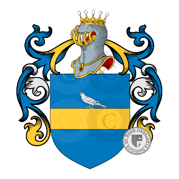 Coat of arms of family Chiarandà