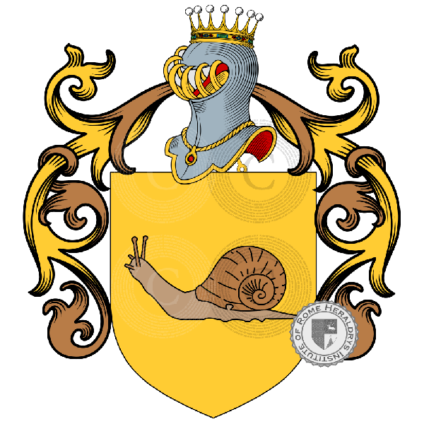 Coat of arms of family de Solas