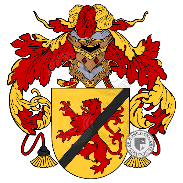 Coat of arms of family Valdés