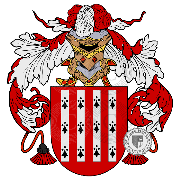 Coat of arms of family de Quesada