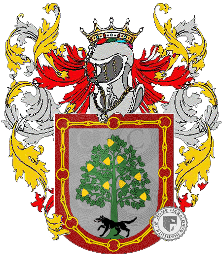 Wappen der Familie vizcaino    