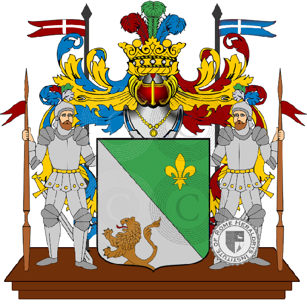 Coat of arms of family orioli    