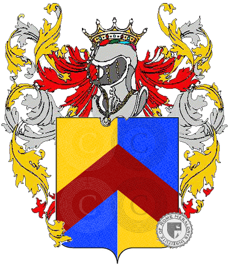 Coat of arms of family vetriani    