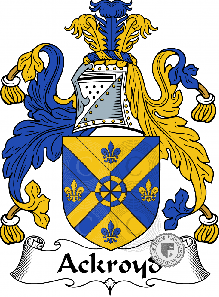 Coat of arms of family Ackroyd