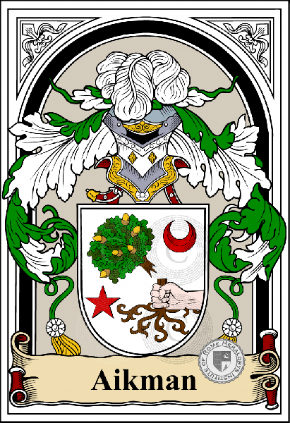 Escudo de la familia Aikman