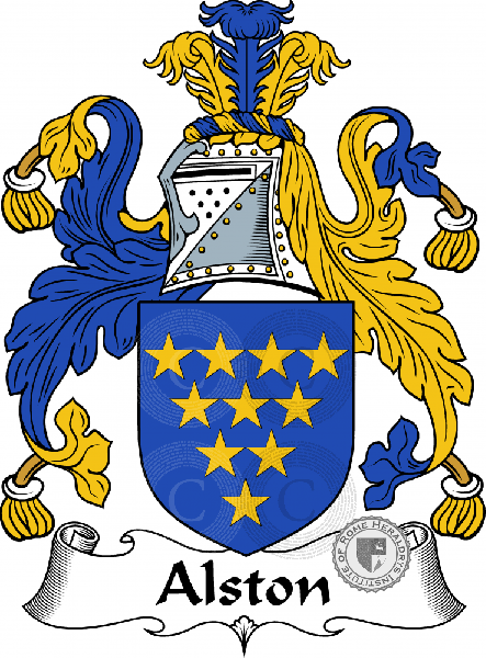 Coat of arms of family Alston