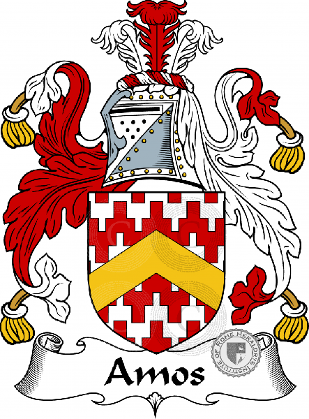 Coat of arms of family Amos