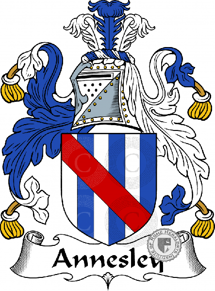 Coat of arms of family Annesley