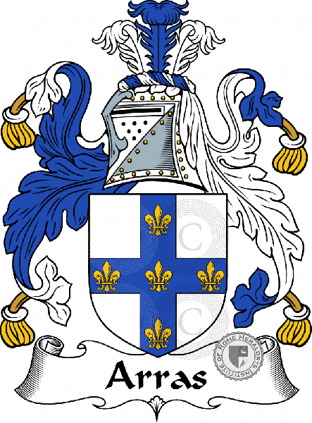 Coat of arms of family Arras