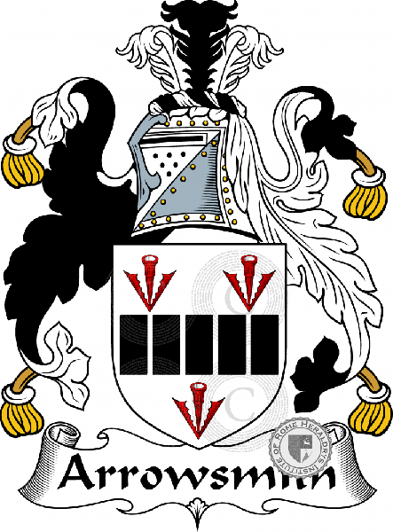 Wappen der Familie Arrowsmith