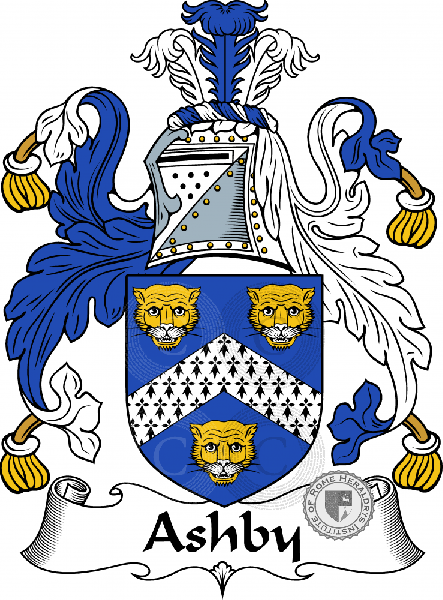 Coat of arms of family Ashby