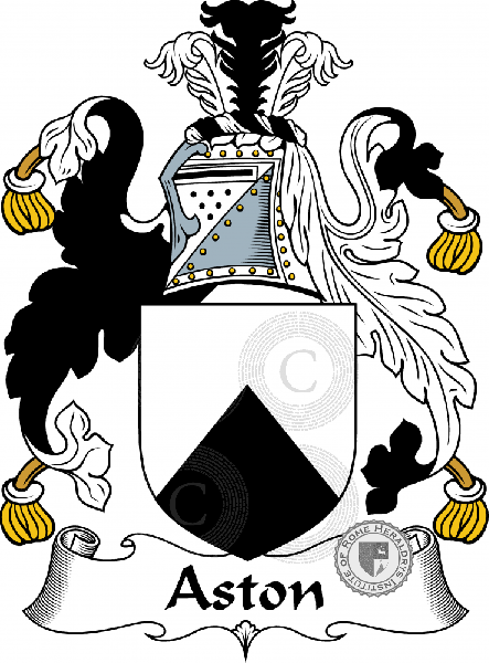 Coat of arms of family Aston