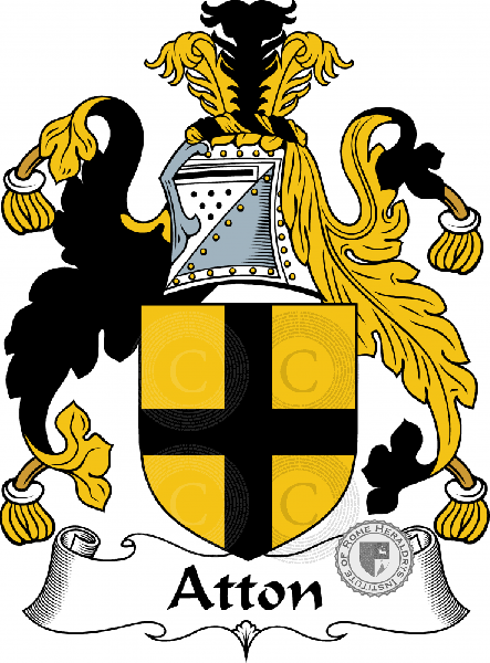 Coat of arms of family Atton