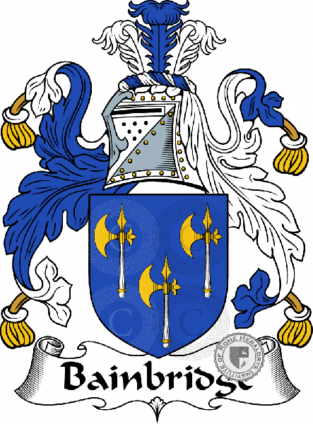 Wappen der Familie Bainbridge