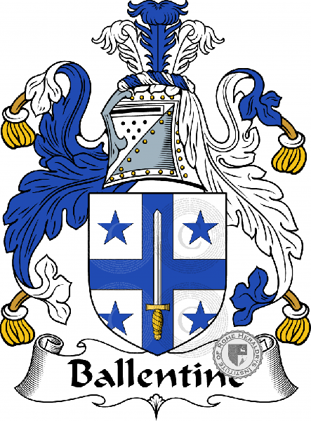 Coat of arms of family Ballentine
