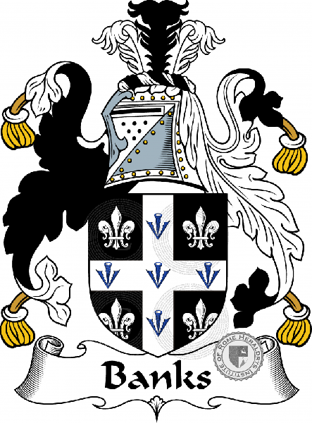 Wappen der Familie Banks