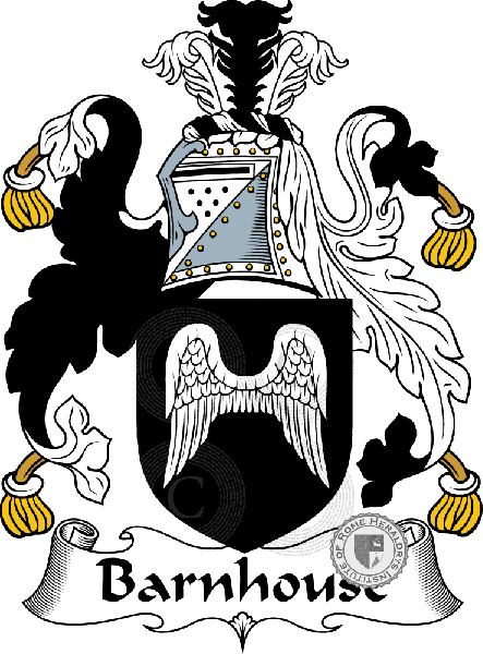 Coat of arms of family Barnhouse