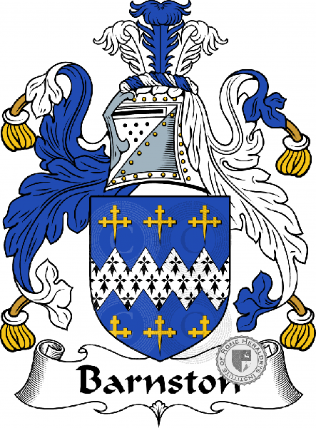 Coat of arms of family Barnston