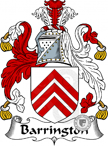 Coat of arms of family Barrington
