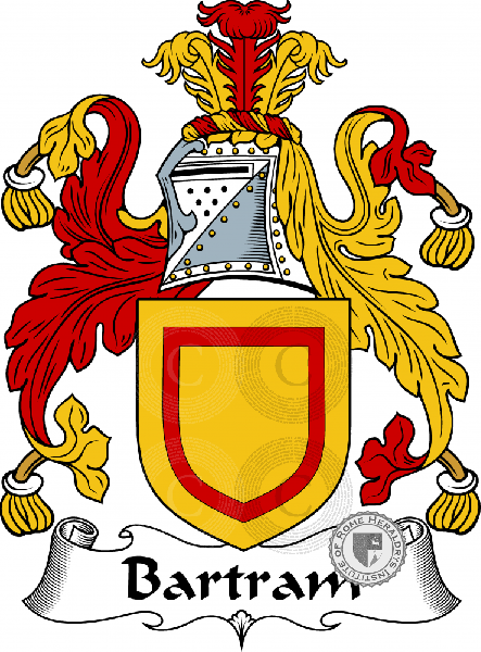 Coat of arms of family Bartram