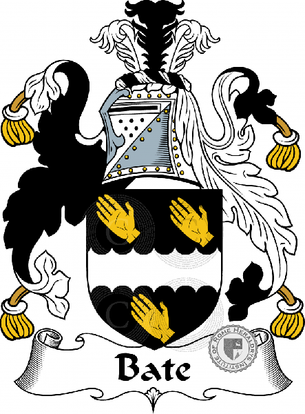 Wappen der Familie Bate