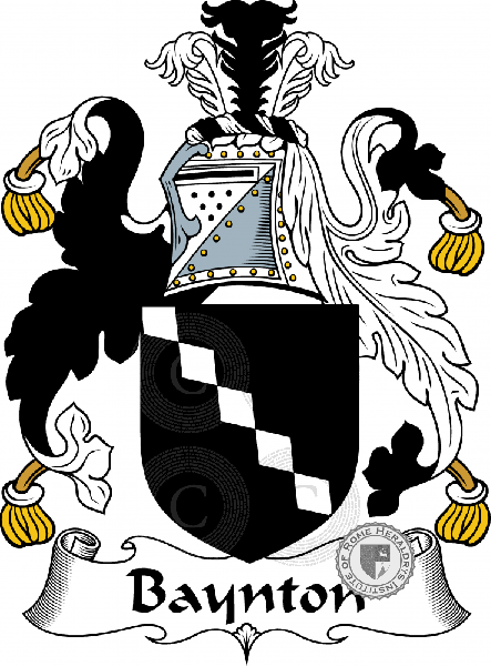 Coat of arms of family Baynton
