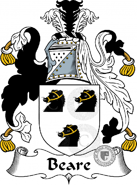 Wappen der Familie Beare