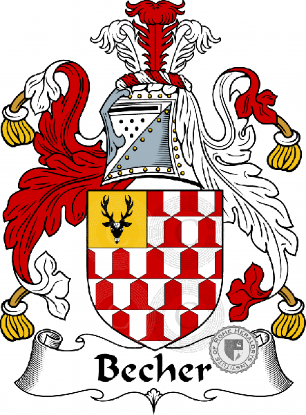 Wappen der Familie Becher