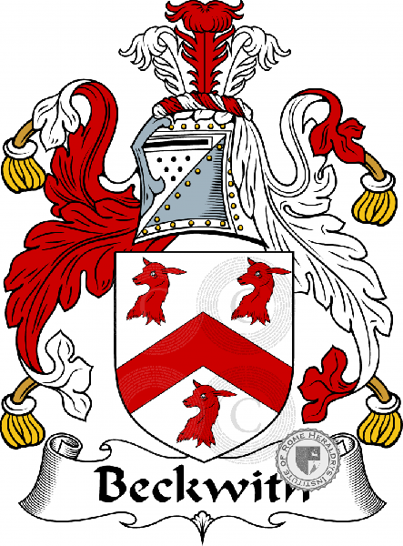 Coat of arms of family Beckwith